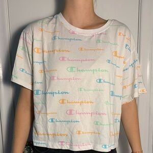 Champion Multicolor Logo T-Shirt